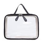 Maleta Necessaire Transparente G Organizadora De Maquiagens