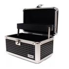 Maleta Para Maquiagem Esmaltes Bijuterias Cisne Vazia Cores