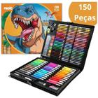 Maleta para Pintura Dinos 150 Pecas