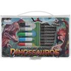 Maleta para Pintura Dinossauros 42 Pecas - Magic KIDS