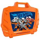 Maleta Porta Carrinhos Hot Wheels - LARANJA Fun Divirta-se