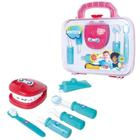 Maletinha Dr. Dentista Kit Infantil Boca Acess. - Samba Toys