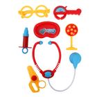 Maletinha Médico Azul Interativa Estetoscópio + Acessórios - Paki Toys