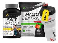 Maltodextrina 1kg + Salt Reload Cápsulas de Sal + Squeeze Bodyaction