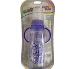 Mamadeira 240ml New Baby Bico de Silicone Com Alças Bea Decor