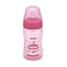 Mamadeira Big Kuka Bico Redondo 240ML Rosa/Carrossel 1792