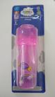 Mamadeira Cefisa 220ml Bico Redondo de Silicone - Rosa