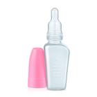 Mamadeira Chuquinha Lillo Bico de Silicone 0 a 3 Meses Rosa 50ml