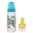 Mamadeira Divertida 240ml Lillo + Bico Látex Fenda Palatina Nuk