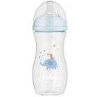 Mamadeira Easy Flow Elefante - Azul - 330ml - Buba