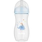 Mamadeira Easy Flow Elefante Azul 330ml Buba