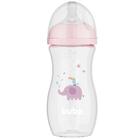 Mamadeira easy flow elefante rosa 330ml buba