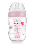 Mamadeira First Moments Rosa Algodão 270ml 2m+ Fisher-price - Fisher Price