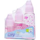 Mamadeira Kit Tip 240 + 150 + 80Ml Redondo Rosa