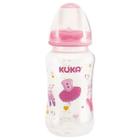 Mamadeira Kuka Natural Big Bico Reto Rosa 330ml