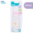 Mamadeira Lolly Zoo Bico Redondo Silicone Rosa Sortida 250ml