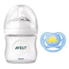 Mamadeira Pétala 125ml +0m + Chupeta Ultra Air 0-6meses Boys Philips Avent