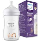 Mamadeira Pétala Avent 3.0 Decorada 260ml 1m+ Girafa Philips Avent