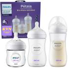 Mamadeira petala kit 3.0 125ml 260ml 360ml avent philips - PHILIPS AVENT