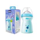 Mamadeira Step Up 330ml Chicco Azul 6m+ Fluxo Rápido