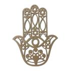 Mandala Decorativa Mão de Fátima MDF Cru - Medida 40x60
