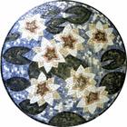 Mandala Mosaico Floral Nenúfares De Monet I