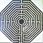 Mandala Simbólica Labirinto De Amiens