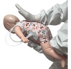 Manequim Bebê Simulador para Treino de RCP e Manobra de Heimlich com Aplicativo - ANATOMIC