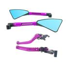 Manete Esportivo Retrovisor Crosser Fazer Lander Factor Xtz