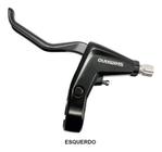 Manete freio v-brake / disco mecânico alivio bl t4000 esquerdo - preto