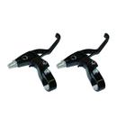 Manete MTB Logan Alumínio V-Brake JS-075 Todo Preto