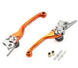 Manete Retratil Zeta Ktm 65 Sx 14/22 + Ktm 85 Sx 13/24 + Husq Tc 65 17/22 + Tc 85 14/24 - Laranja