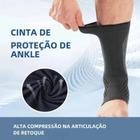 Manga de Compressão para Tornozelo - Alivio para Tendinite e Fascite Plantar