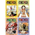 Manga One Piece Kit 4 Primeiros Volumes