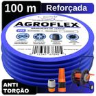 Mangueira Agroflex 100 Metros + Carrinho Tramontina