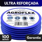 Mangueira Agroflex 100M Com Kit Esguicho E Engate Tramontina