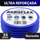 Mangueira AgroFlex 25 M com Kit Esguicho e Engate Tramontina