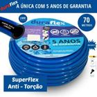 Mangueira Anti-torção Siliconada Azul 70 mts Duraflex