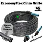 Mangueira d/ Jardim Flexível 15M EconomyFlex Cinza Griffe