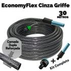 Mangueira d/ Jardim Flexível 30 Mt EconomyFlex Cinza Griffe