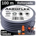 Mangueira De Casa Agroflex 100Mts Com Carrinho Tramontina