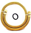 Mangueira De Gás 3,00 mt Flexível Rosca 1/2 Instalação Fogão Forno Cooktop