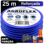 Mangueira De Jardim Agroflex 25Mts + Suporte Tramontina