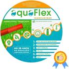 Mangueira de Jardim AquaFlex Laranja 15m + Esguicho Premium