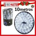 Mangueira De LED 10 Metros Com 180LED 127V Pisca Pisca LED Para Arvore De Natal Enfeites De Natal