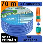 Mangueira de Quintal Trançada Antitorção 70M AquaFlex