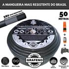 Mangueira Jardim Super Flexível 50 Metros com Suporte - GrafenoFlex