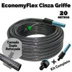 Mangueira Jardim Trançada Cinza Griffe 20 Mts Duraflex