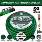 Mangueira Jardim Ultra Resistente 50Mt. E Suporte - Gf.