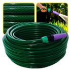 Mangueira Jardim Verde Trançada com Esguicho e União Resistente 15m